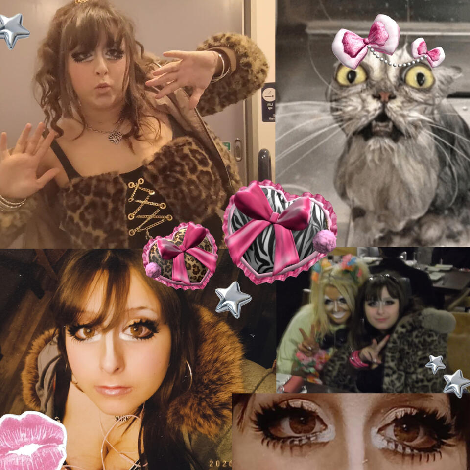 British gyaru pictures collage